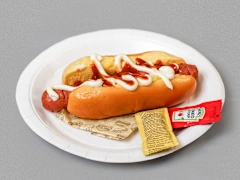 Hot Dog Mayo e Ketchup